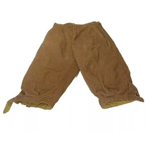 Far West Corduroy Capri Pants Woman 28 X 16 Vtg USA Union Made Bermuda Shorts